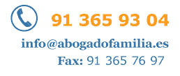 telefono Abogado de Familia 91 365 93 04